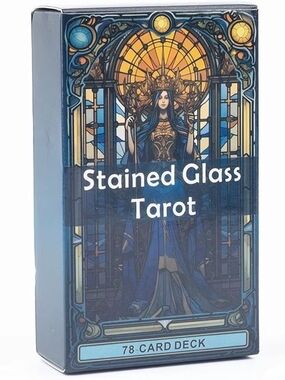 NEW Stained Glass Tarot Deck